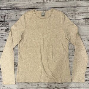 Old Navy Cream Long Sleeve‎ Tee Sz. M